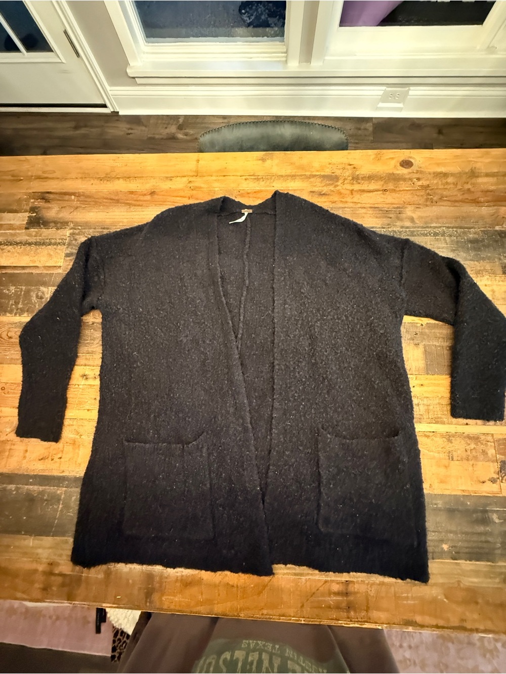 Free people cozy open cardigan